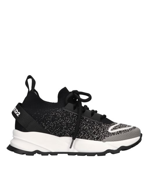 Sneakers in tessuto DSQUARED2 | 79302 TOM.NERO-GRIGIO-BIANCO